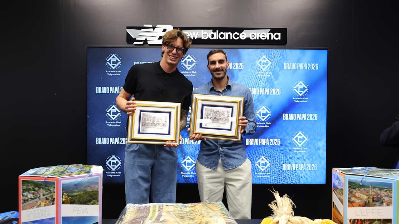 Il "Premio Bravo Papà" 2026 a Marco Carnesecchi e Davide Zappacosta