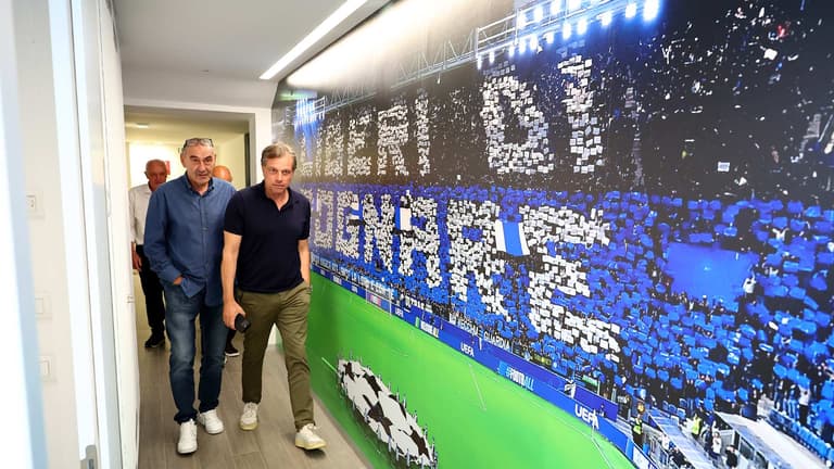 Atalanta - Maurizio Sarri, Cristiano Giuntoli
