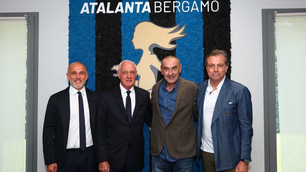 Il primo giorno in nerazzurro di Maurizio Sarri
