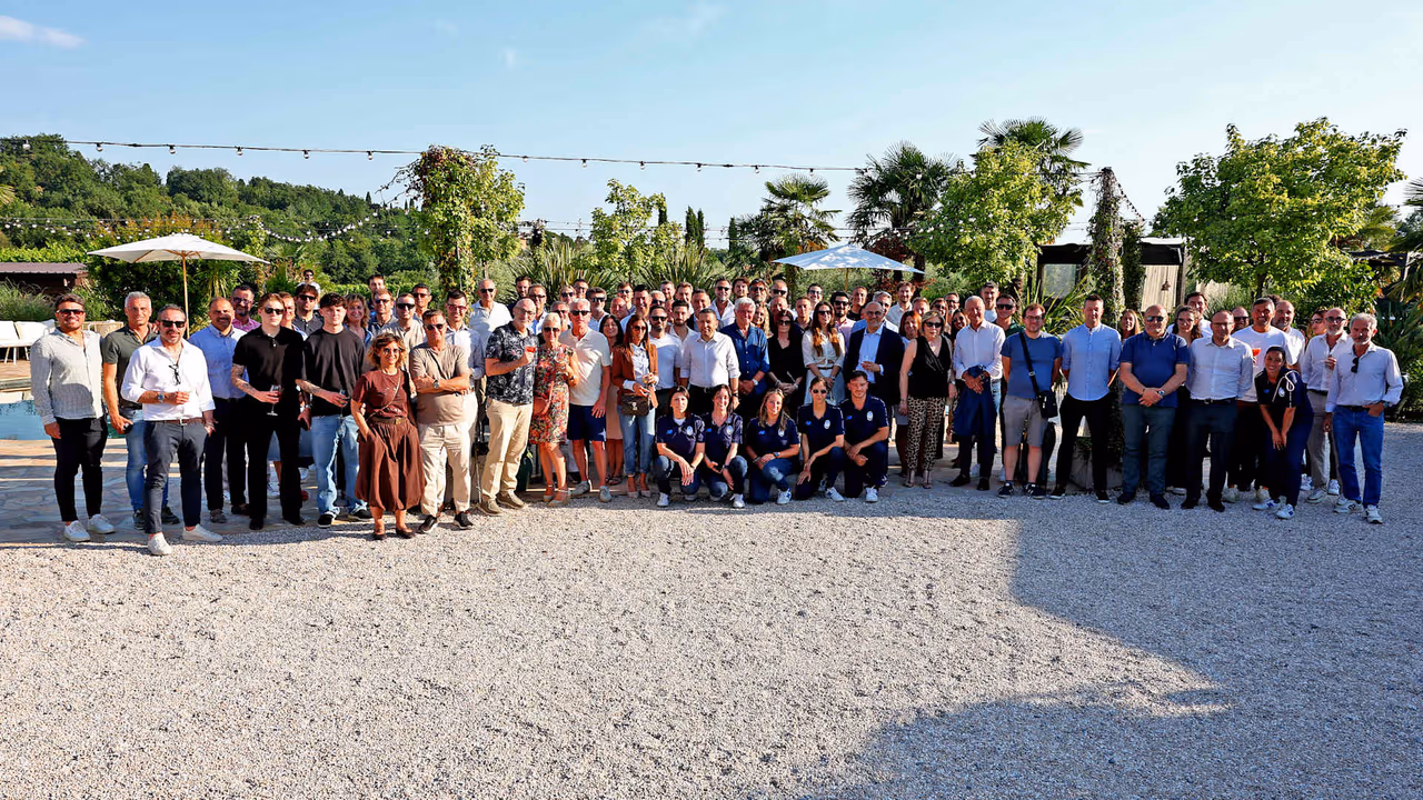 I partner nerazzurri alla Tenuta Serradesca