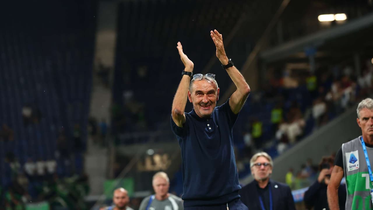 Maurizio Sarri: "Non era facile" | Atalanta-Sassuolo 2-1 | 1ª Serie A Enilive 2026/27