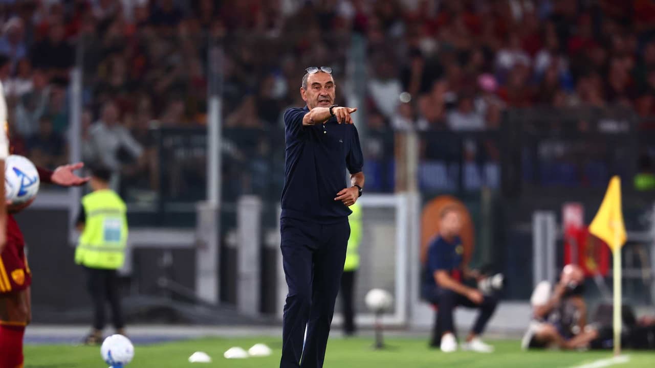 Maurizio Sarri: "Rammarico per come è maturato il risultato" | Roma-Atalanta 2-1 | 3ª Serie A Enilive 2026/27