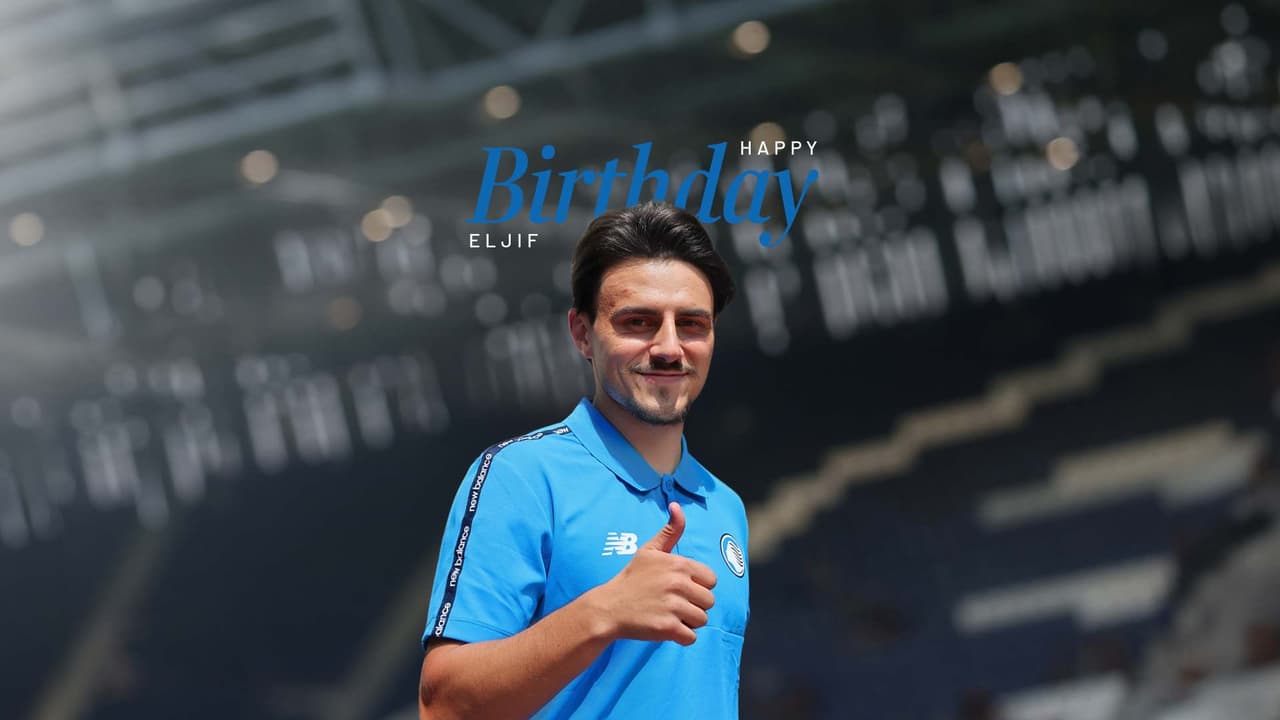 Tanti auguri a Eljif Elmas!