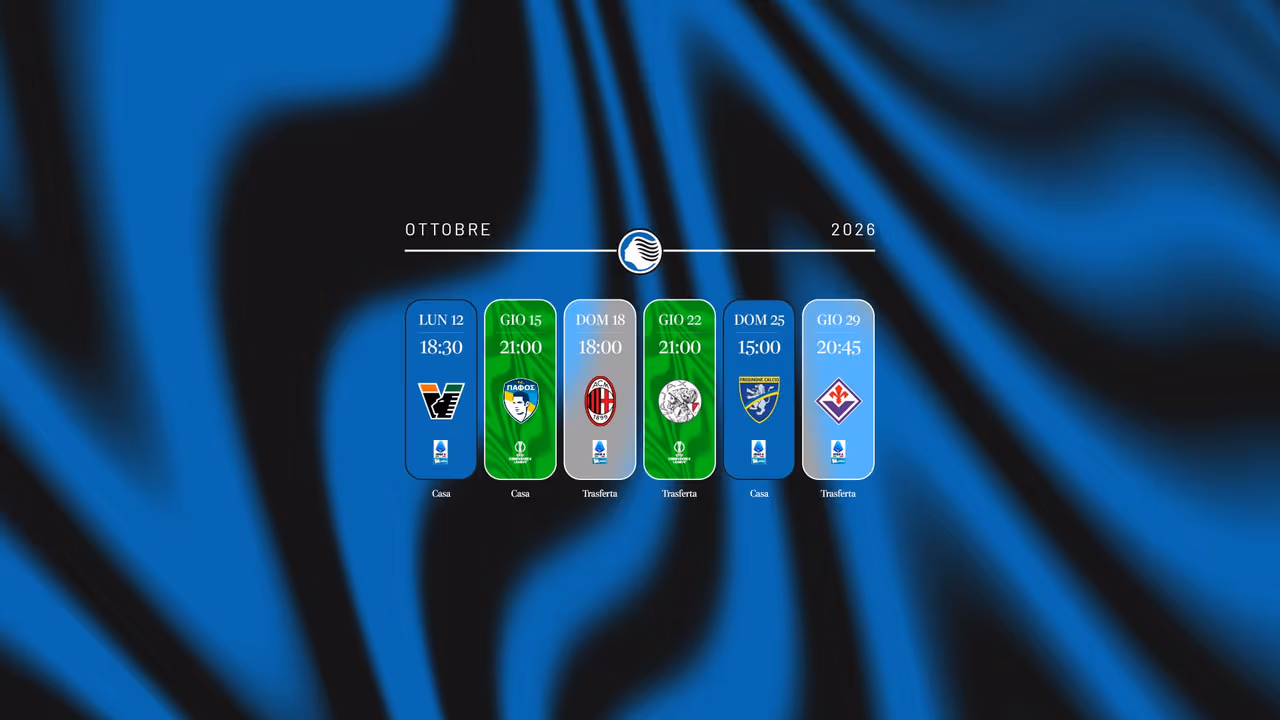 Le date del mese, ottobre