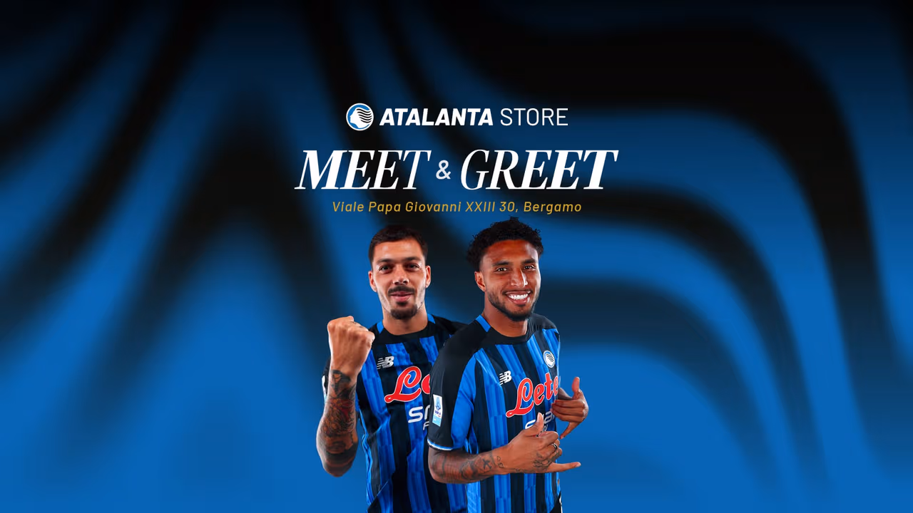 Gianluca Gaetano ed Éderson incontrano i tifosi all’Atalanta Store Bergamo Centro!