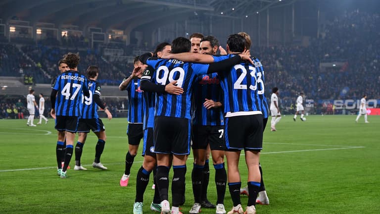 Esultanza dopo gol Elmas | Atalanta-Pafos MD1 UECL | Stadio di BG 15-10-2026