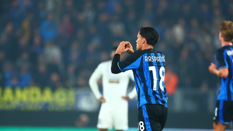 Raspadori dopo il gol | Atalanta-Pafos UECL MD1 | Stadio di BG 15-10-2026