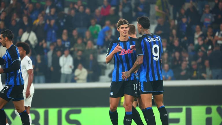 Scamacca e De Ketelaere dopo il terzo gol | Atalanta Pafos UECL MD1 | Stadio di BG 15-10-2026