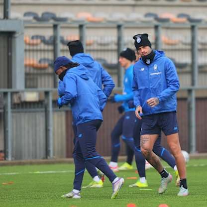 Training-UCL MD8 Union Saint-Gilloise-Atalanta0745