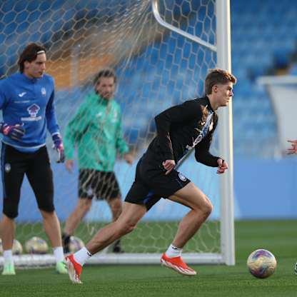 training-Italian EA Sports FC Supercup Semifinal Inter-Atalanta _0078