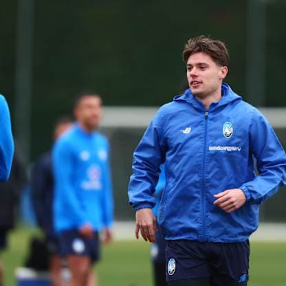 zalewski nicola-UCL KO Play-offs Training-0306