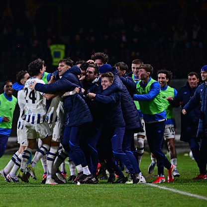 Panada Simone goal 0-1 esultanza - Foggia - Atalanta U23 14-02-2026 173