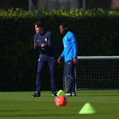 Atalanta training session--1003