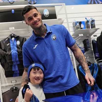 Gianluca Scamacca Meet&Greet presso Atalanta Store Bergamo Centro-0032