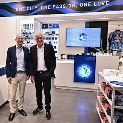 Sanga Giovanni, Percassi Antonio - Inaugurazione Atalanta Store Aeroporto BGY 08-06-2026 078