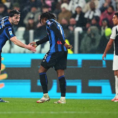 lookman ademola e kolasinac-Serie A Enilive 2024-25 giornata 28 Juventus - Atalanta _0053