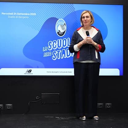 Ilenia Fontana, Ufficio Scolastico Territoriale di Bergamo | Scuola allo stadio 2025-26