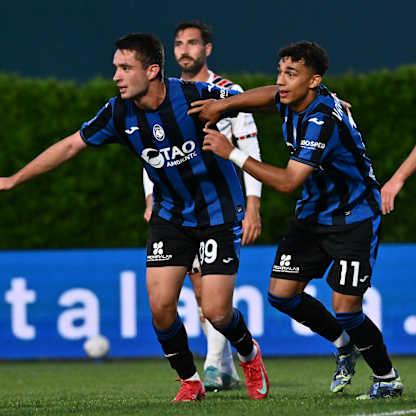 Vavassori Dominic goal 3-0 esultanza con Vlahovic Vanja (sx) - Playoff - Atalanta U23 vs Torres 11-05-2025 099