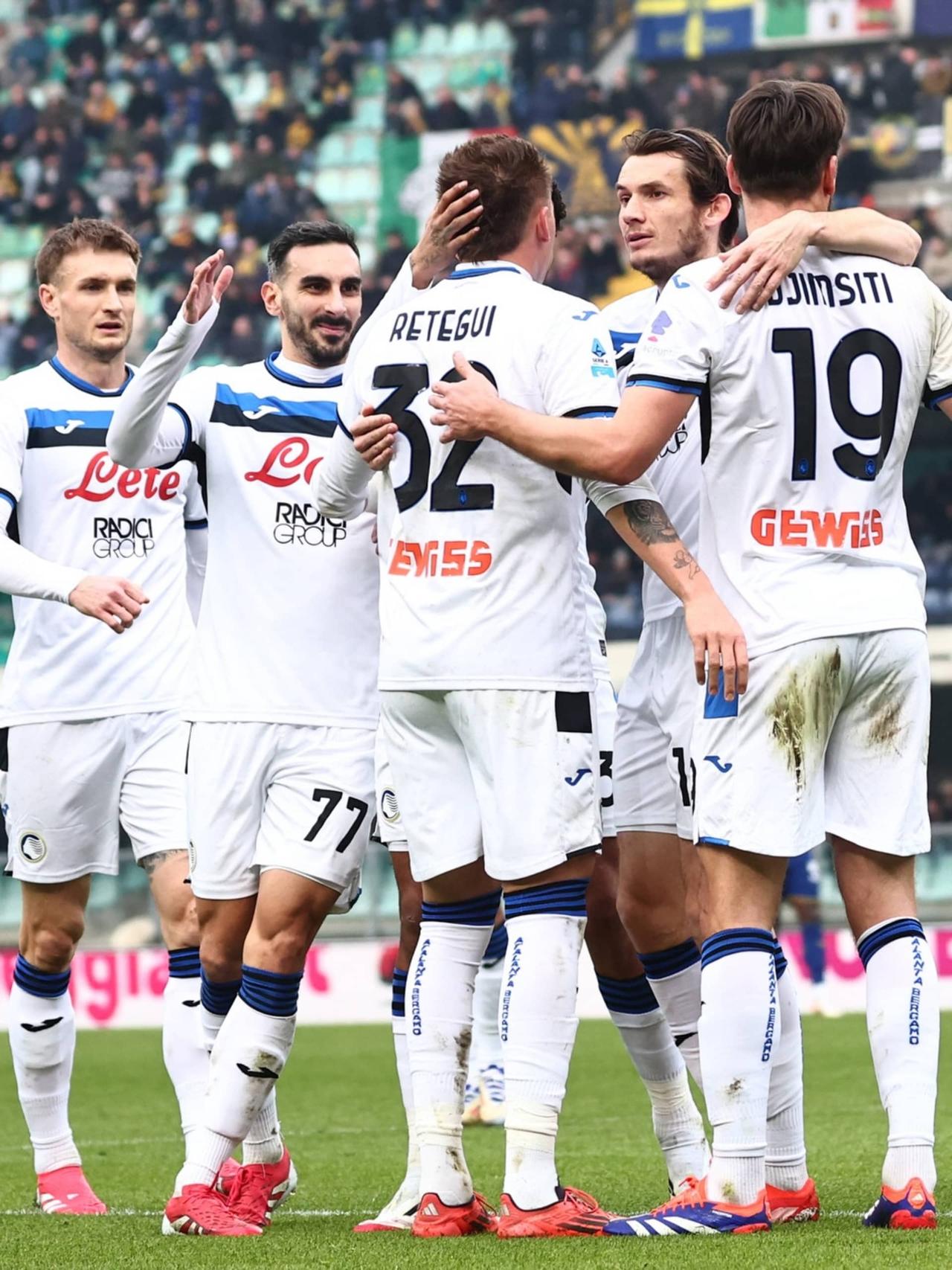 L'Atalanta espugna il Bentegodi con una cinquina