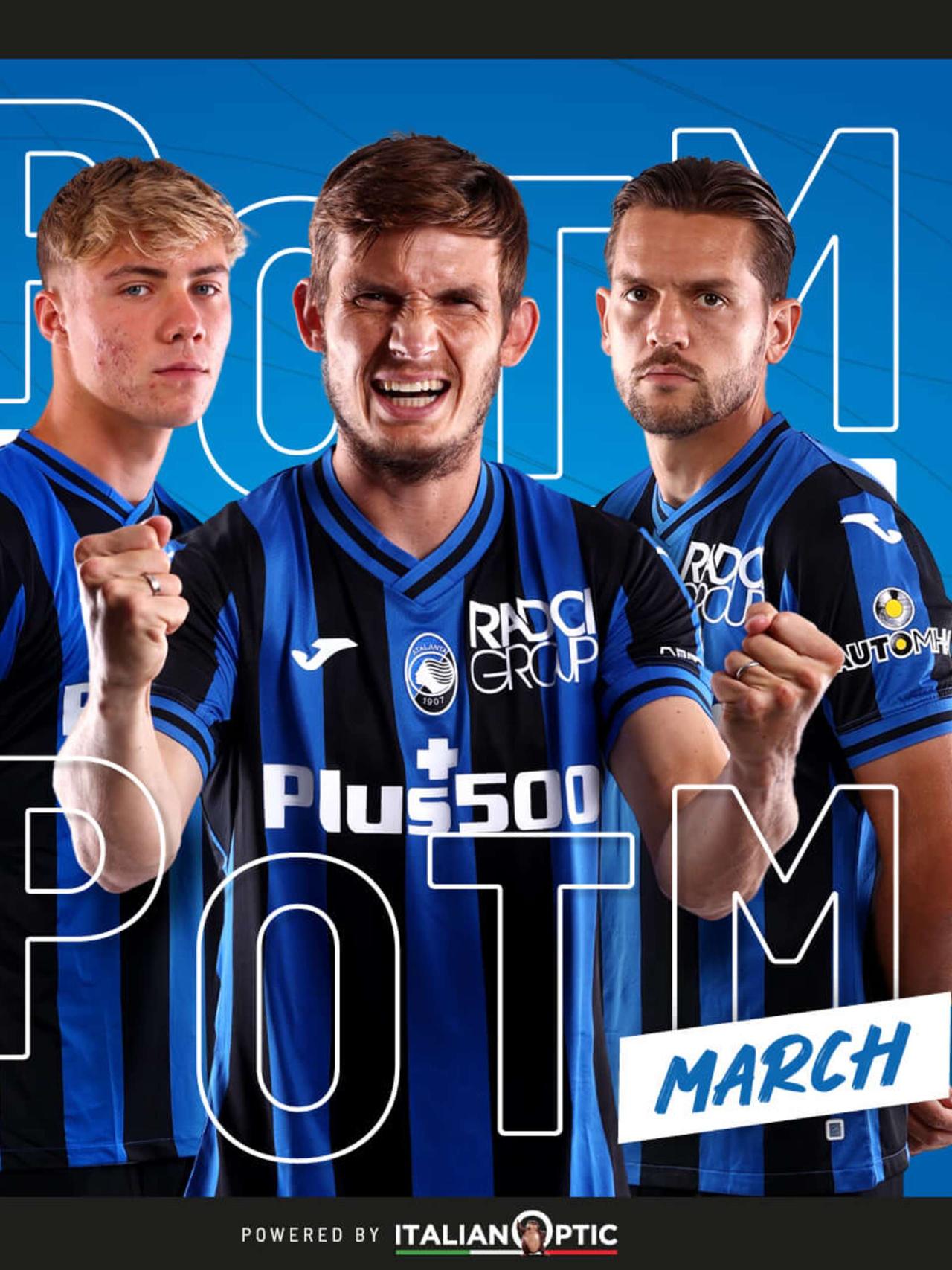 De Roon è il Player of The Month di marzo!