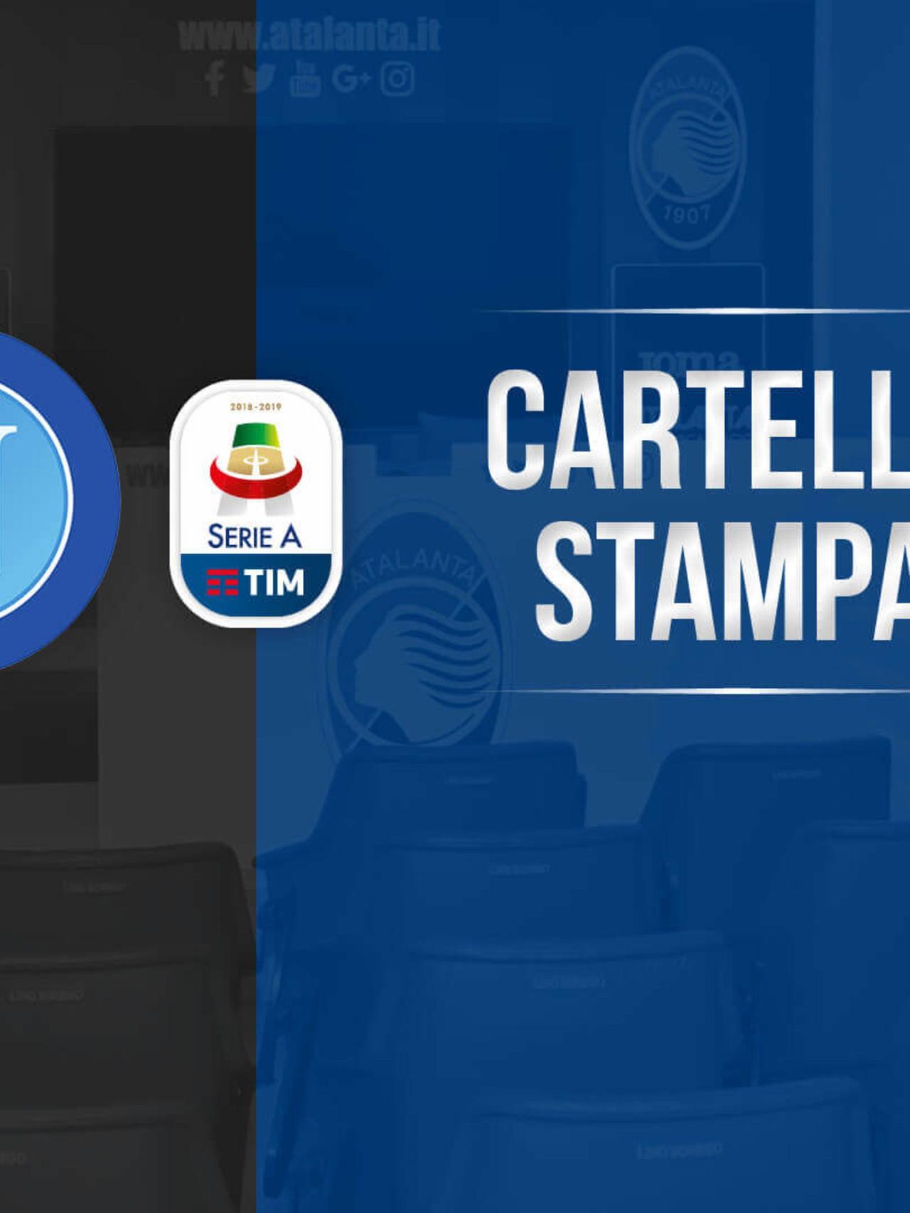 ATALANTA-NAPOLI: ONLINE LA CARTELLA STAMPA