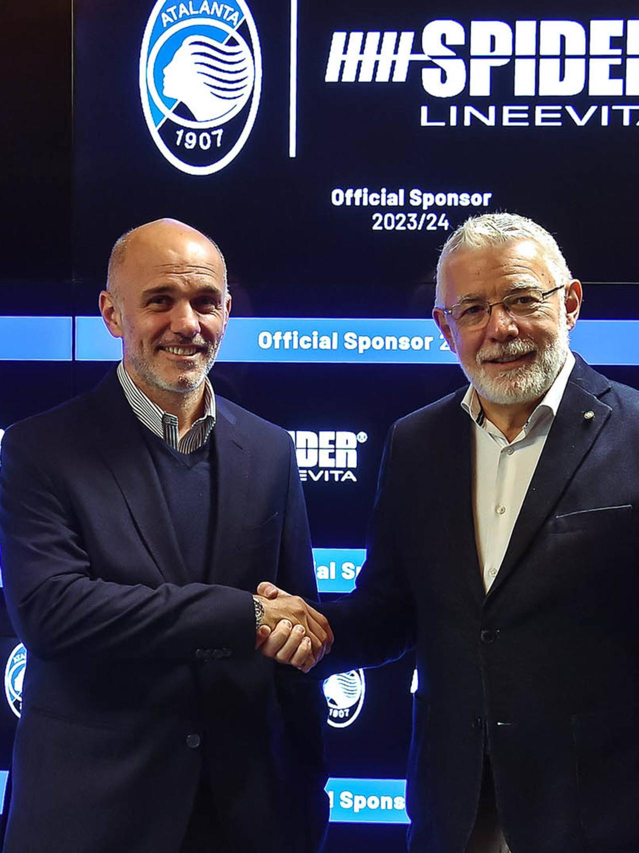 Atalanta e Spider Linee Vita insieme per altre due stagioni