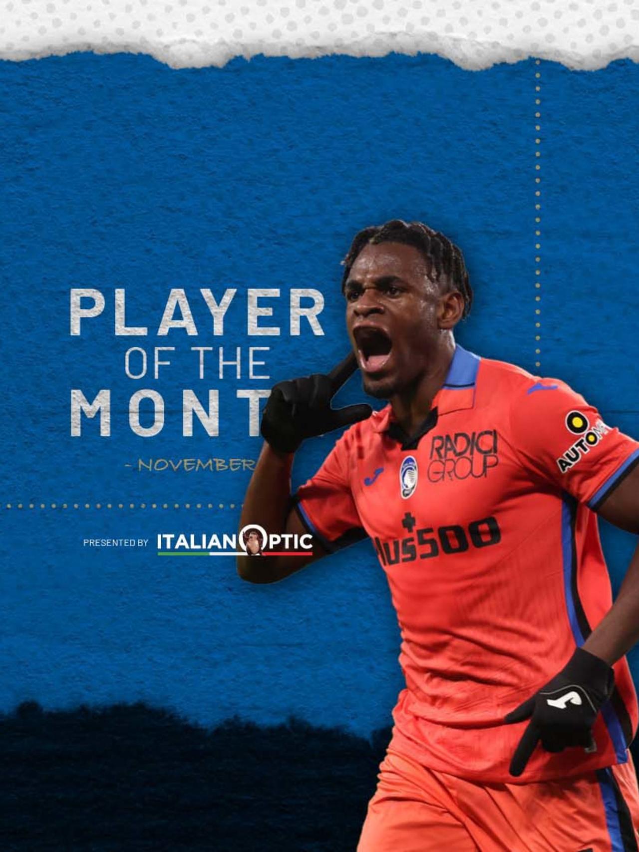 Il POTM di novembre è ancora Zapata!