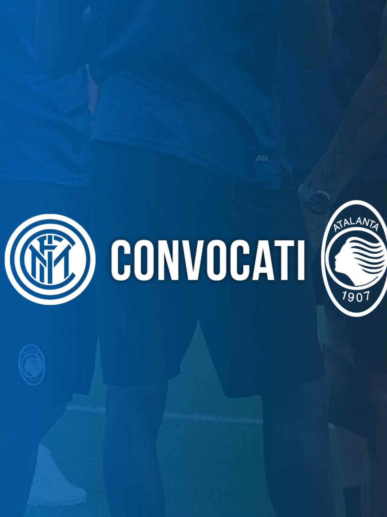 Inter-Atalanta (10.01), i convocati