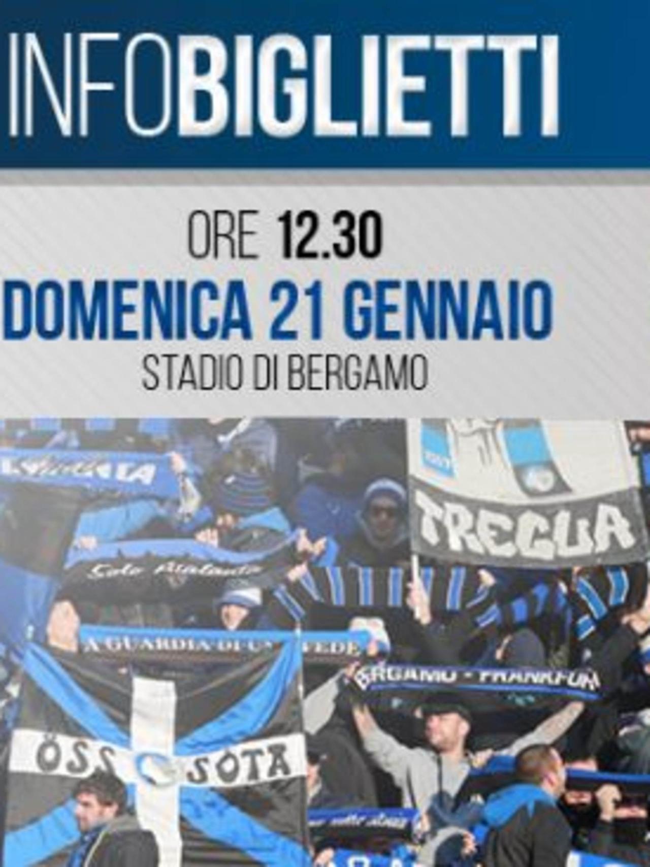 ATALANTA-NAPOLI VENDUTI 1.900 BIGLIETTI