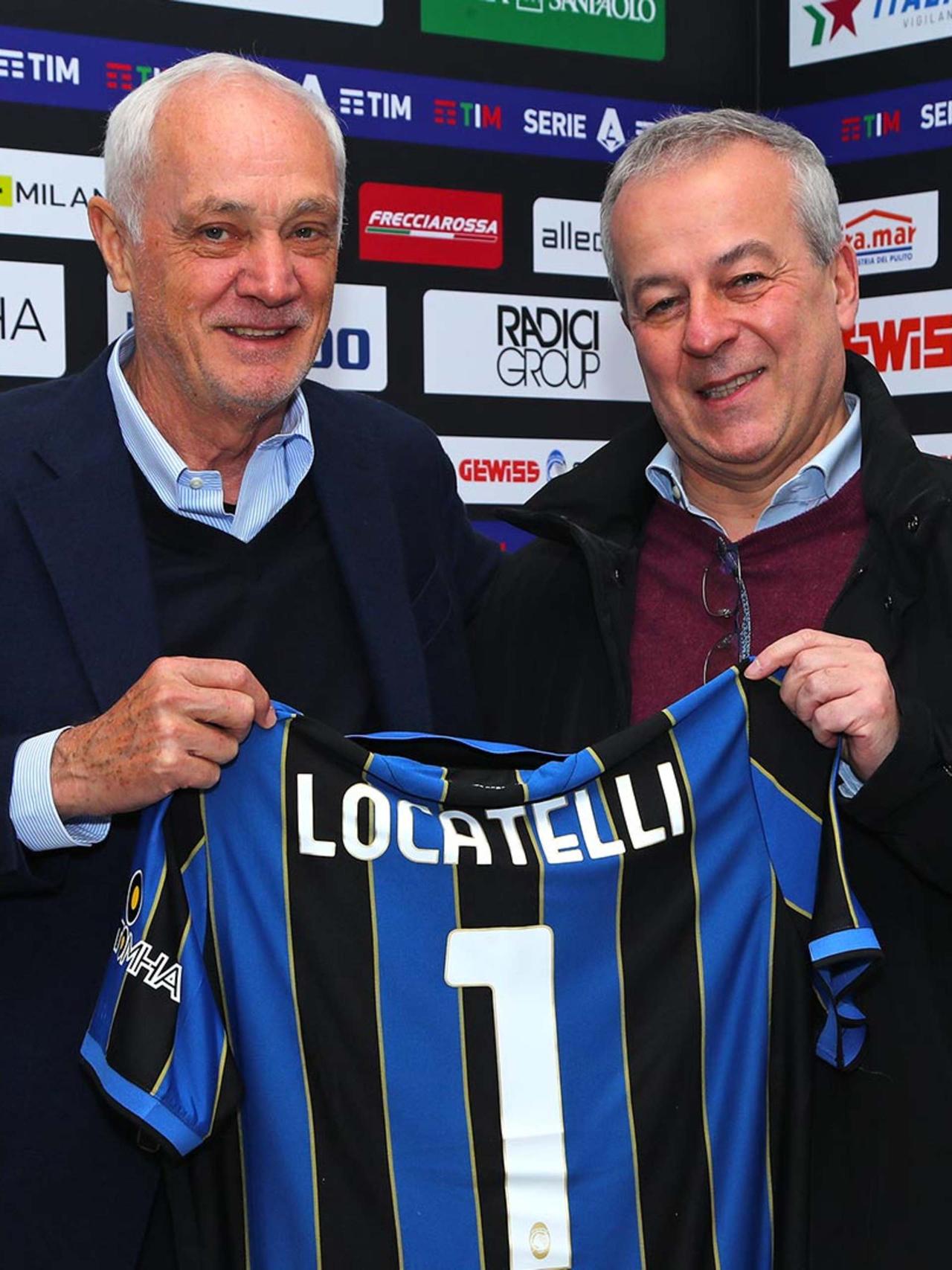 Un tifoso d’eccezione al Gewiss Stadium
