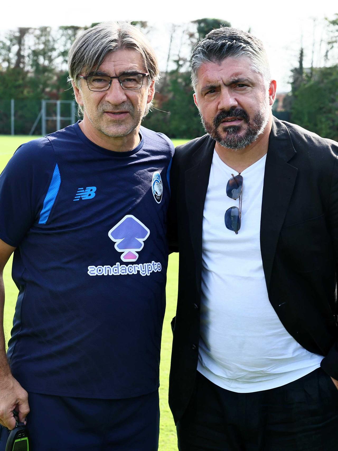 Il CT della Nazionale Gattuso in visita al Centro Bortolotti