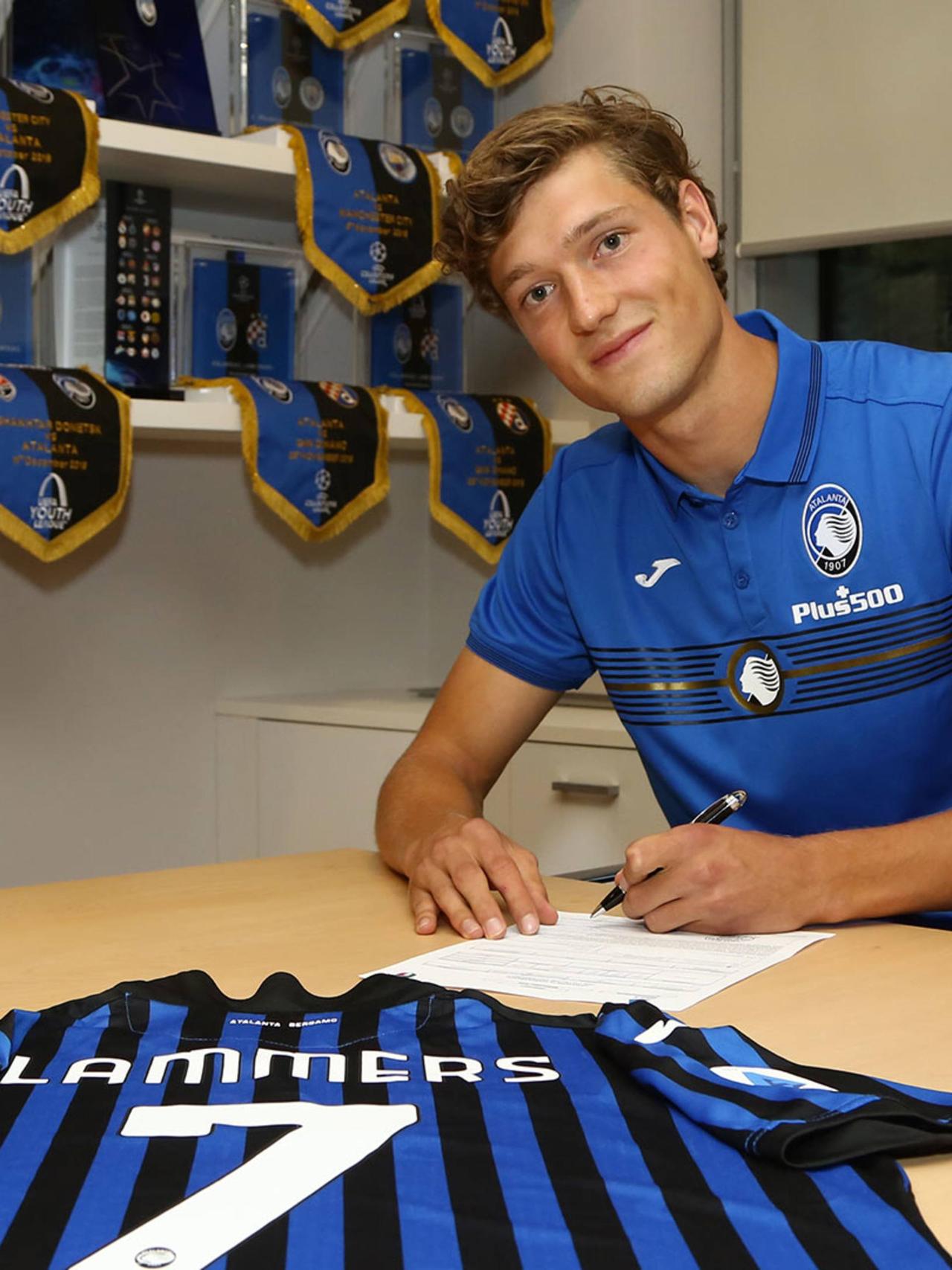 Lammers, le prime parole da atalantino