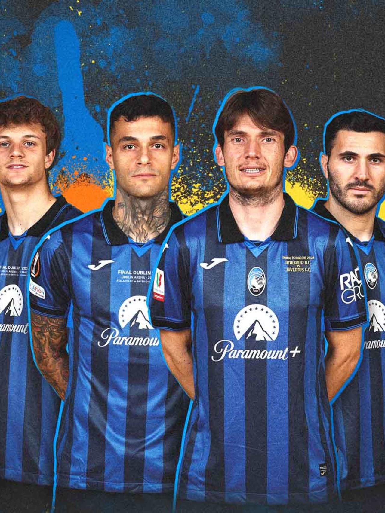 Paramount+ sulle maglie Atalanta nelle finali di Roma e Dublino