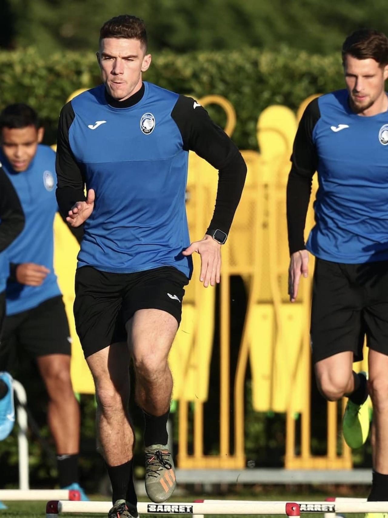 Verso Atalanta-Roma, allenamento al mattino