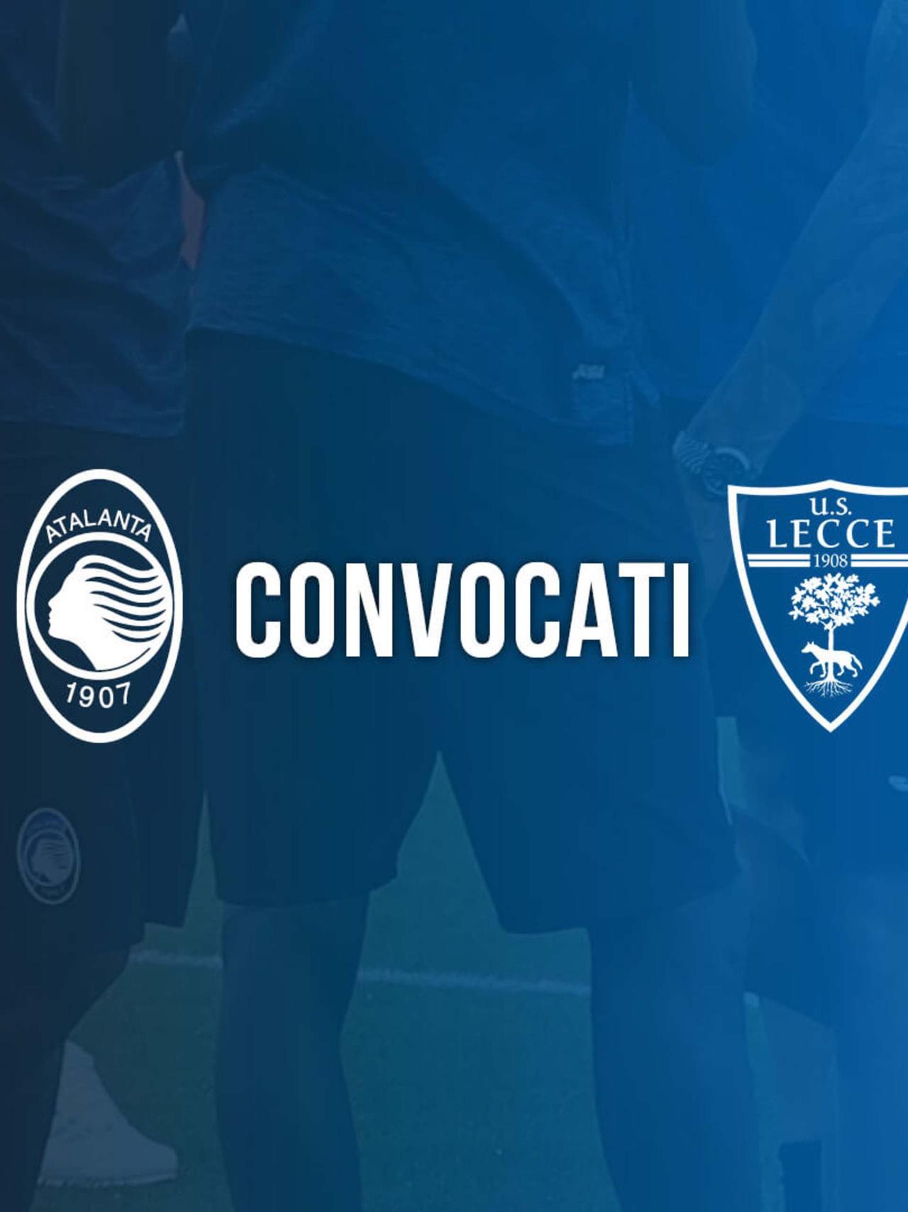 Atalanta-Lecce, i convocati