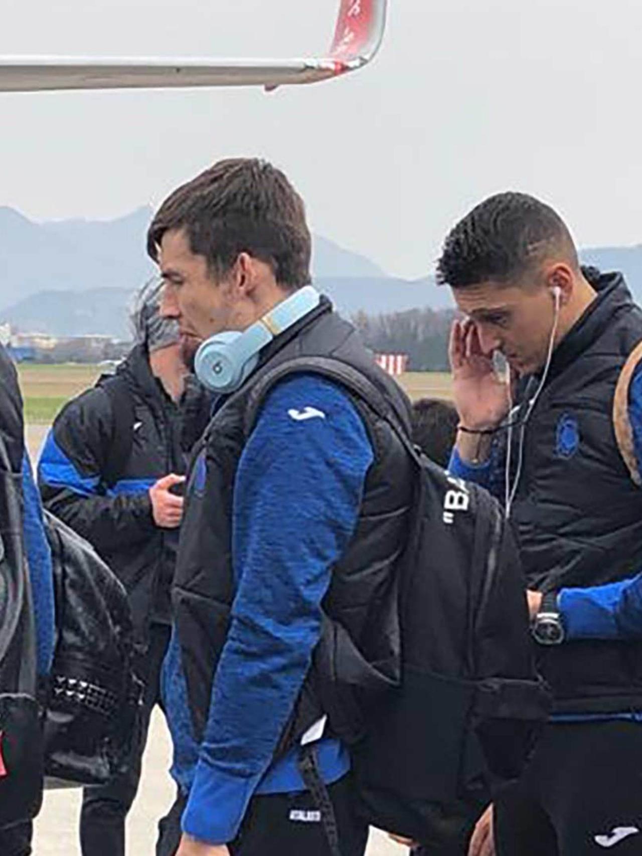Atalanta in partenza per Valencia