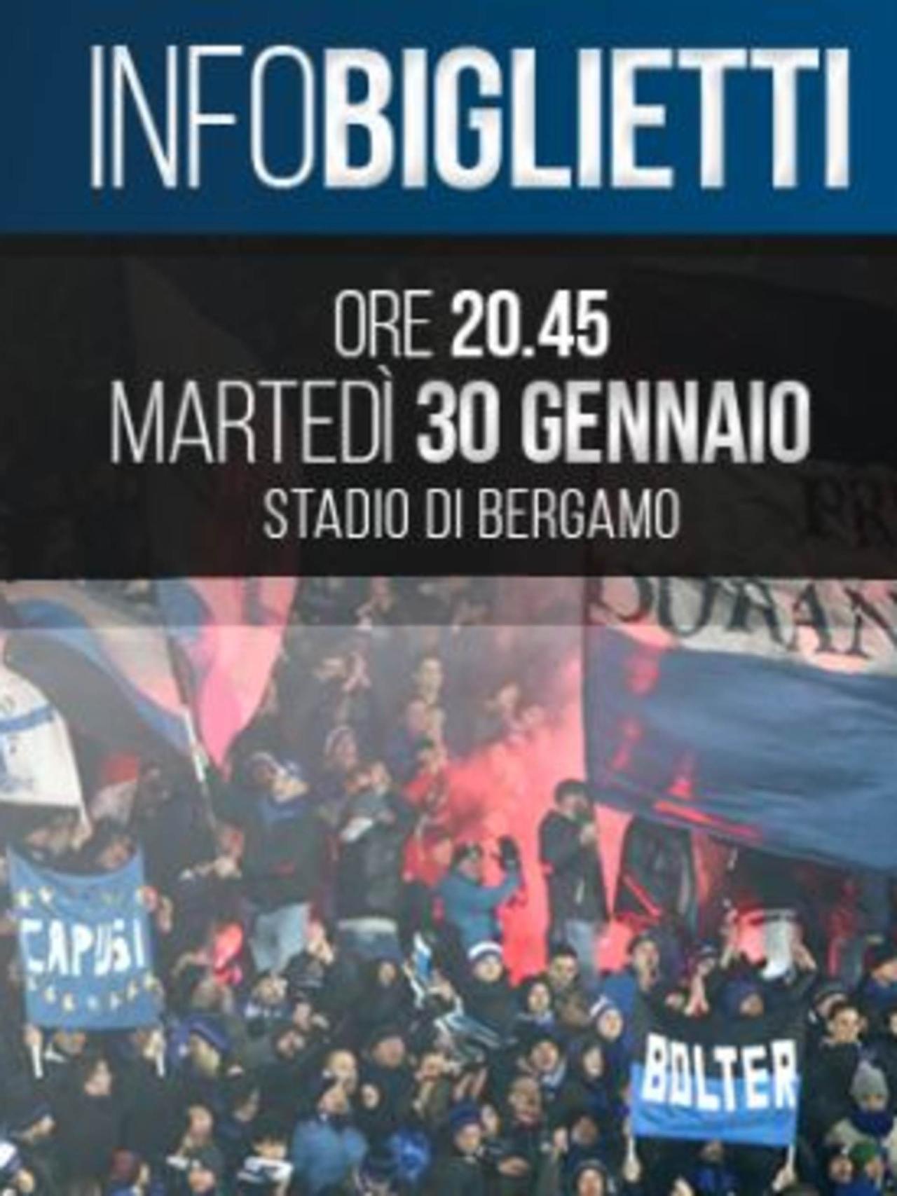 Atalanta-Juve, venduti 16.750 biglietti