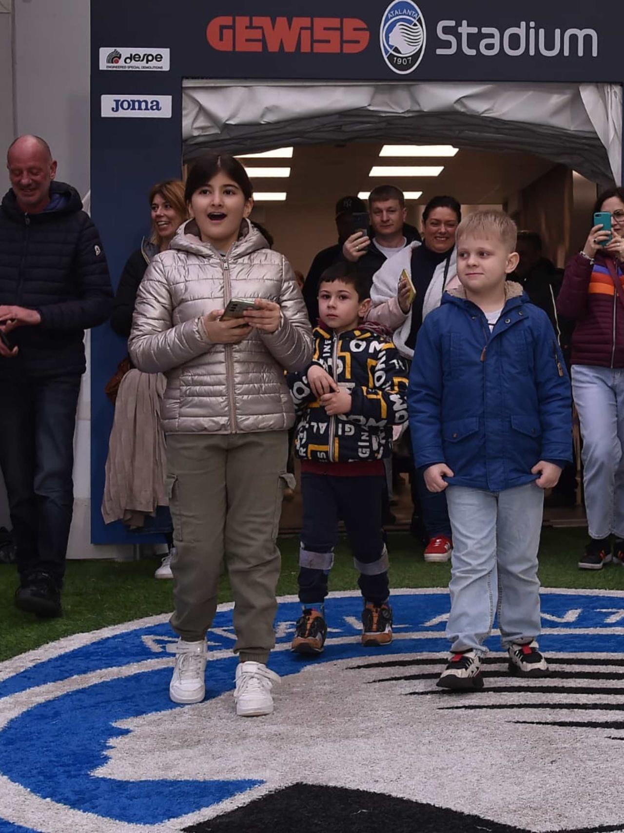Amici della Pediatria ospiti al Gewiss Stadium