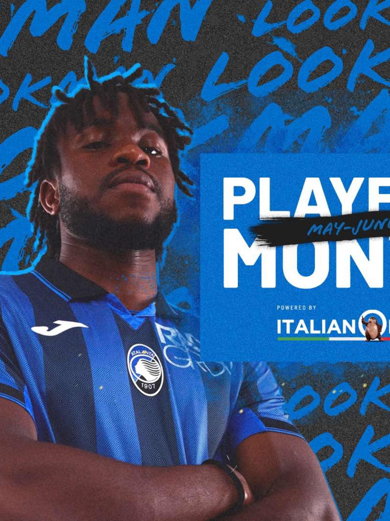 Ademola Mia! Lookman è il Player of The Month di Maggio-Giugno