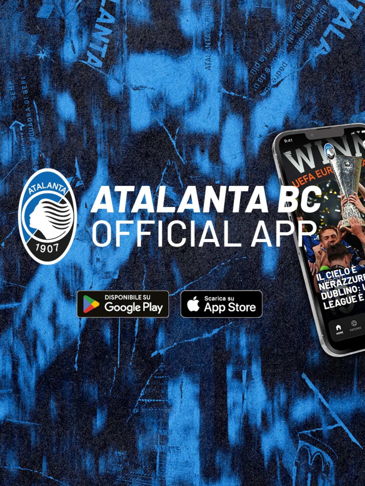 Ecco l'Atalanta BC Official APP