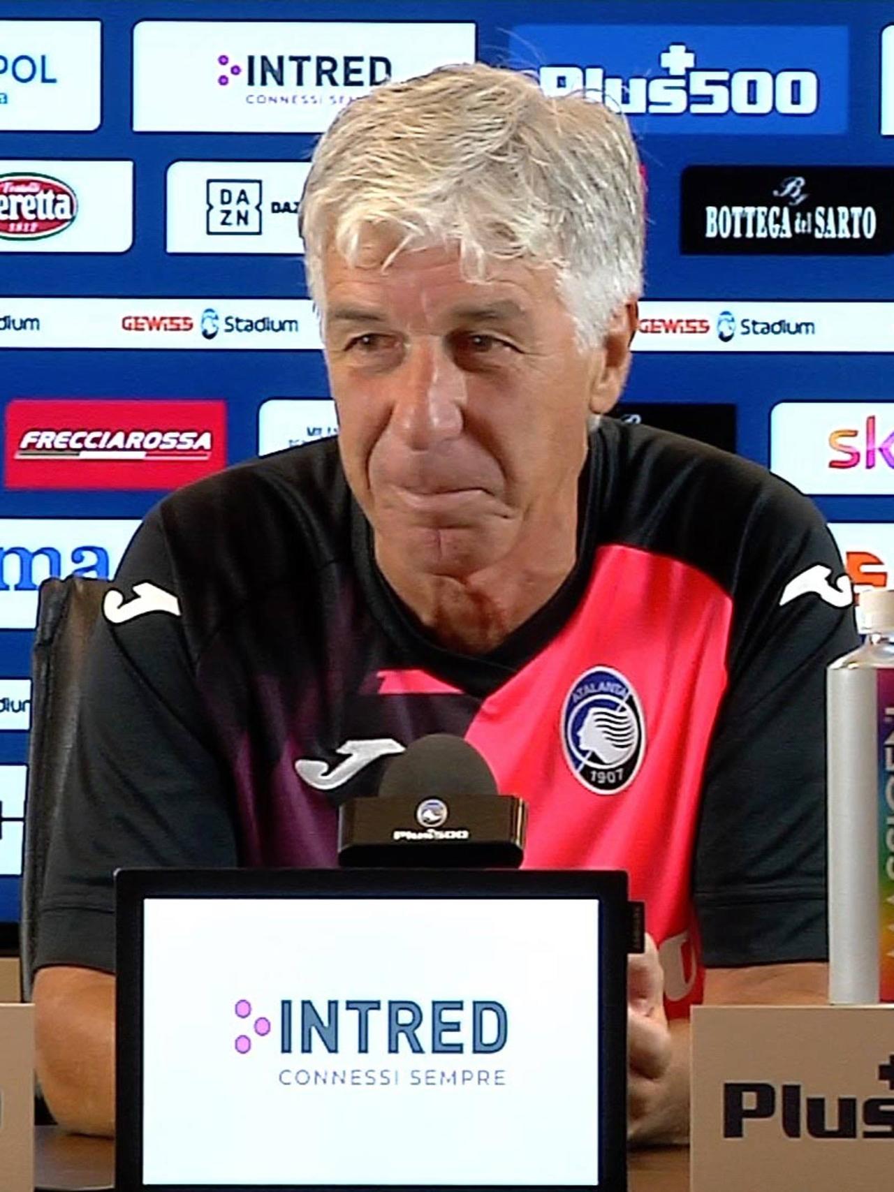 La conferenza stampa di Gasperini