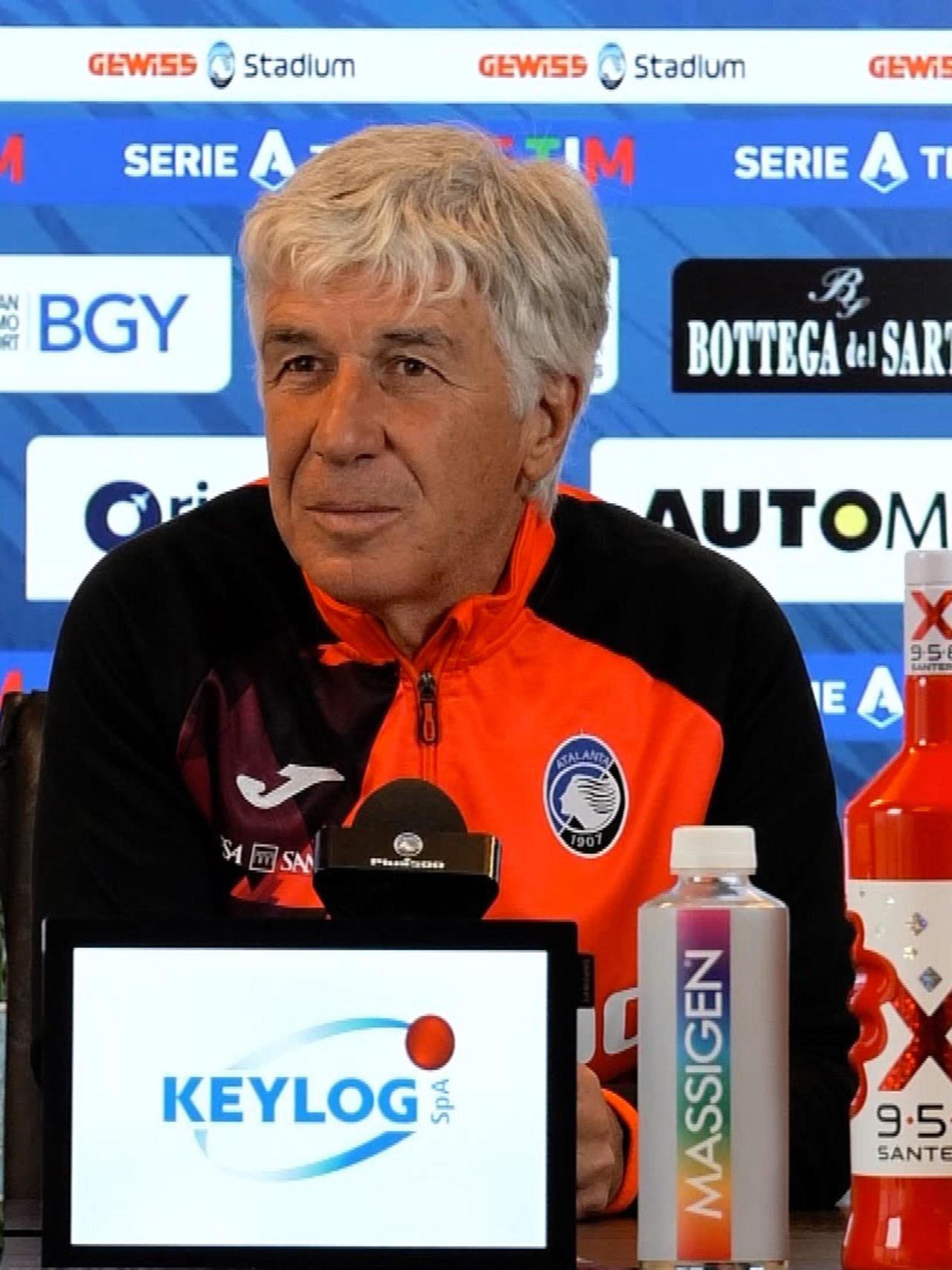Verso Atalanta-Genoa, parla Gasperini