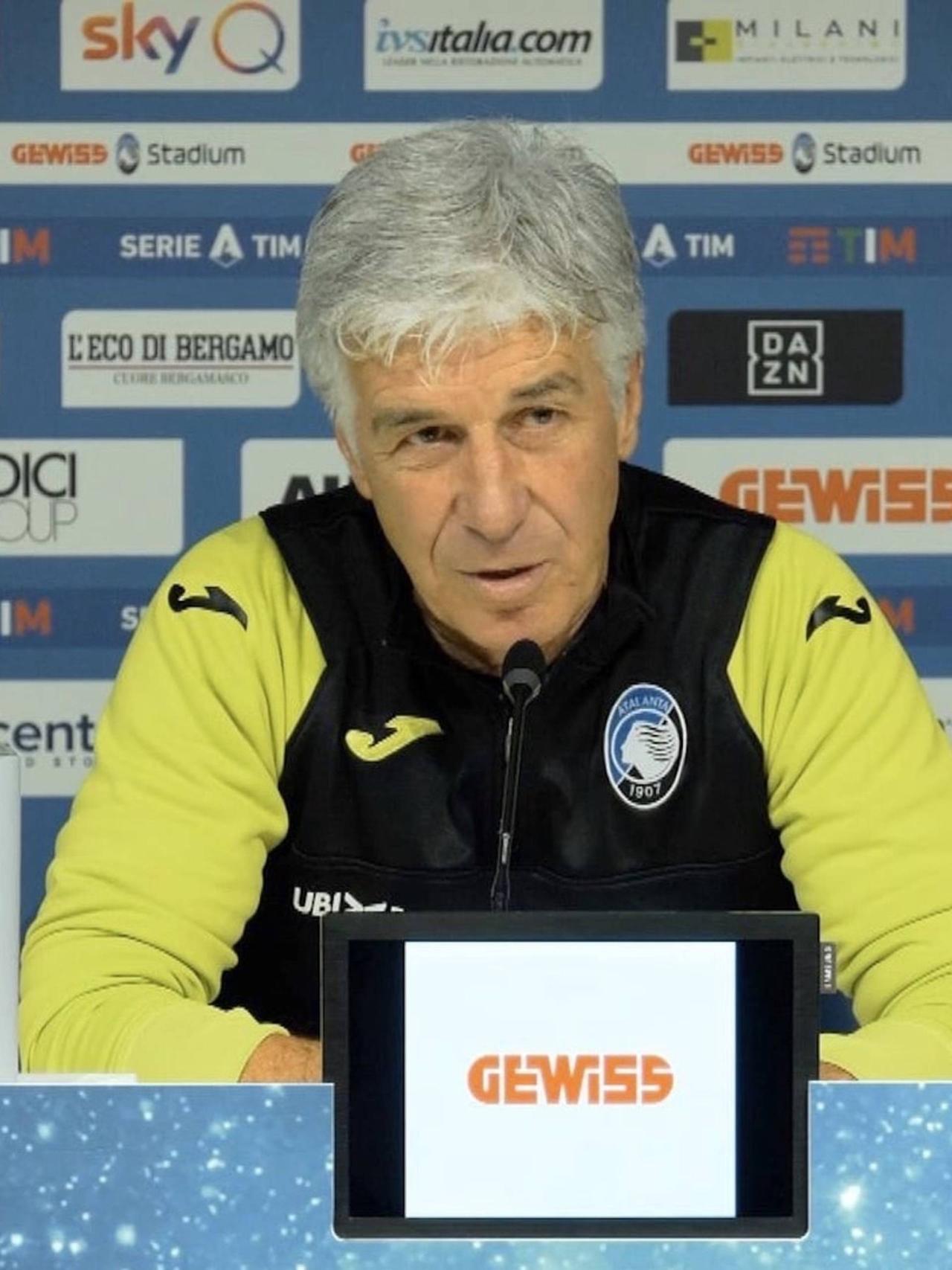 Brescia-Atalanta: Gasperini in conferenza