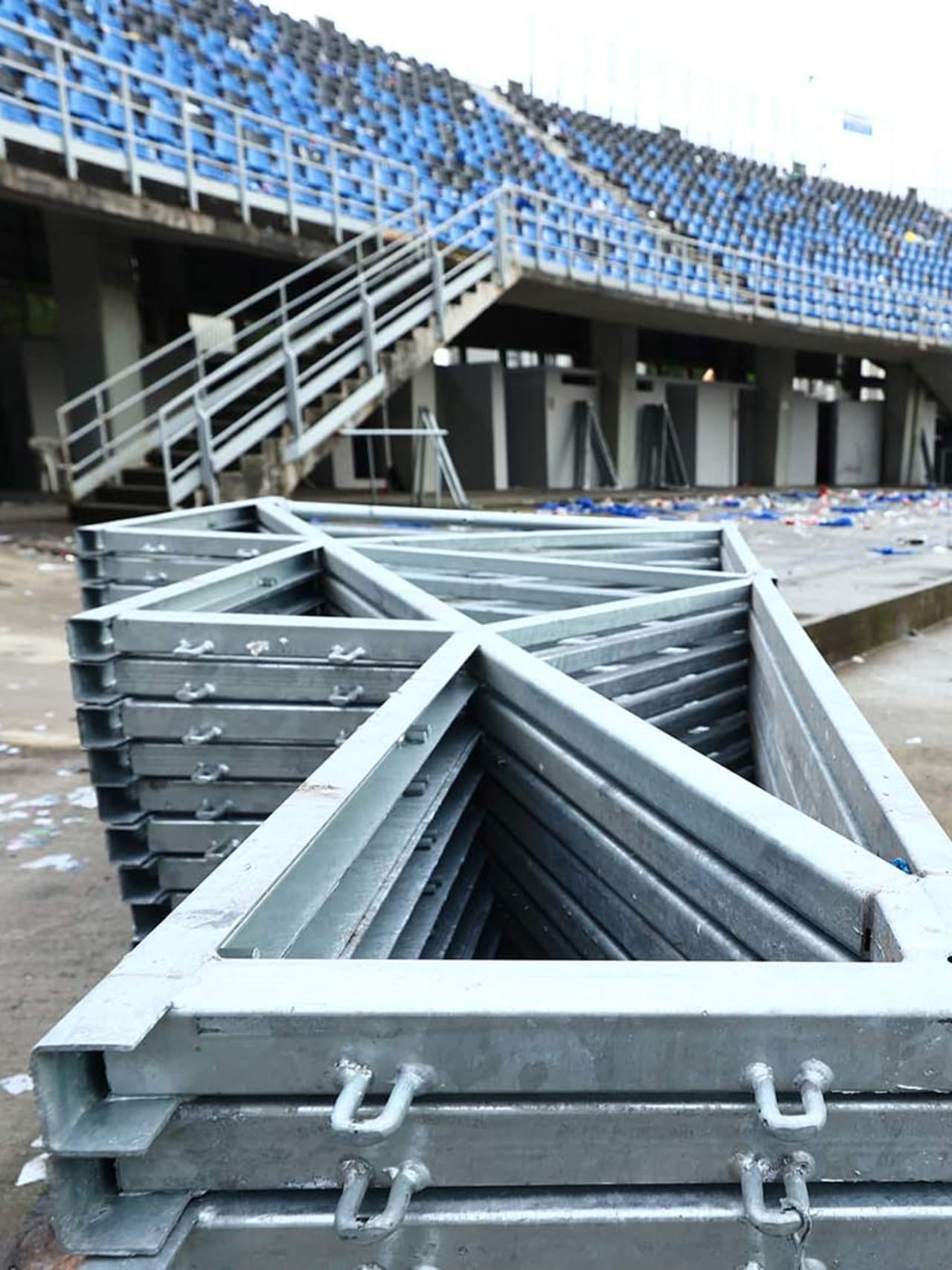 Iniziati i lavori al Gewiss Stadium