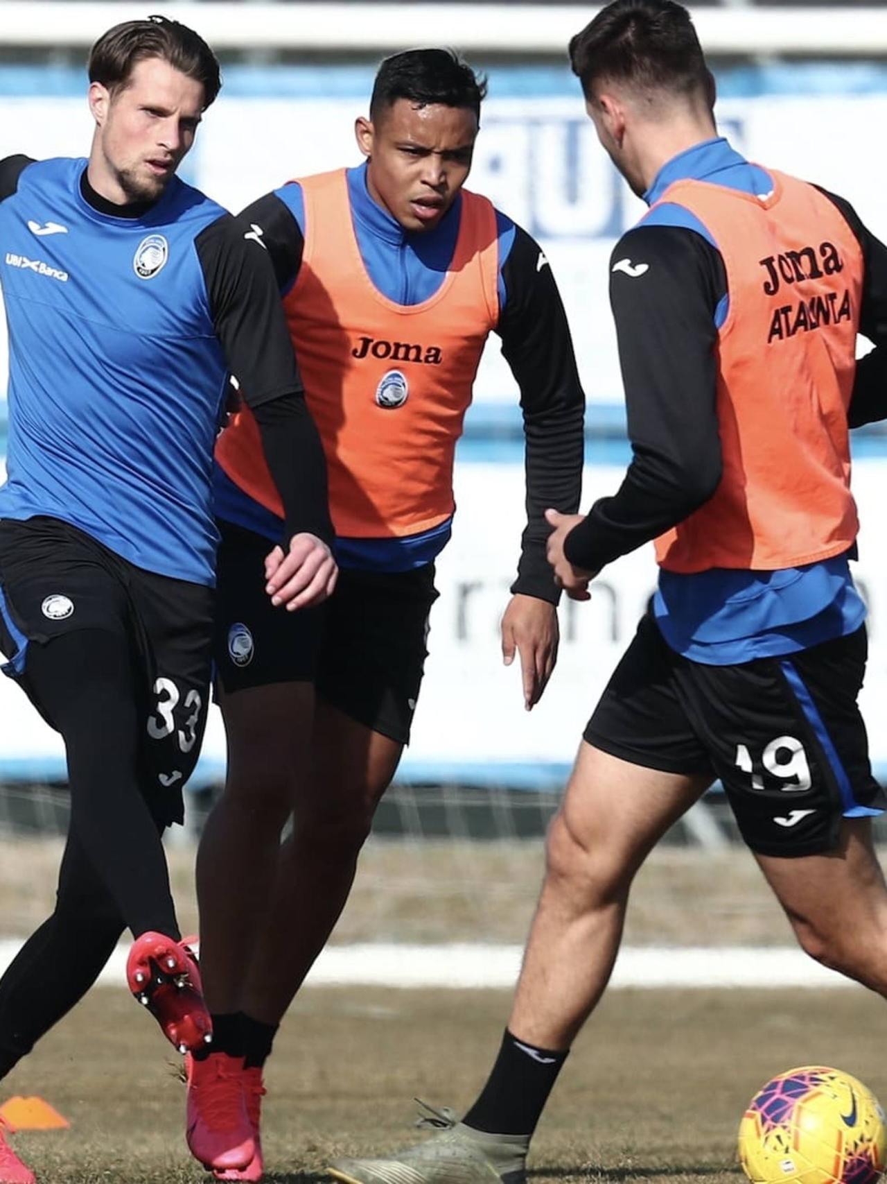 Verso il Valencia, allenamento a Zingonia