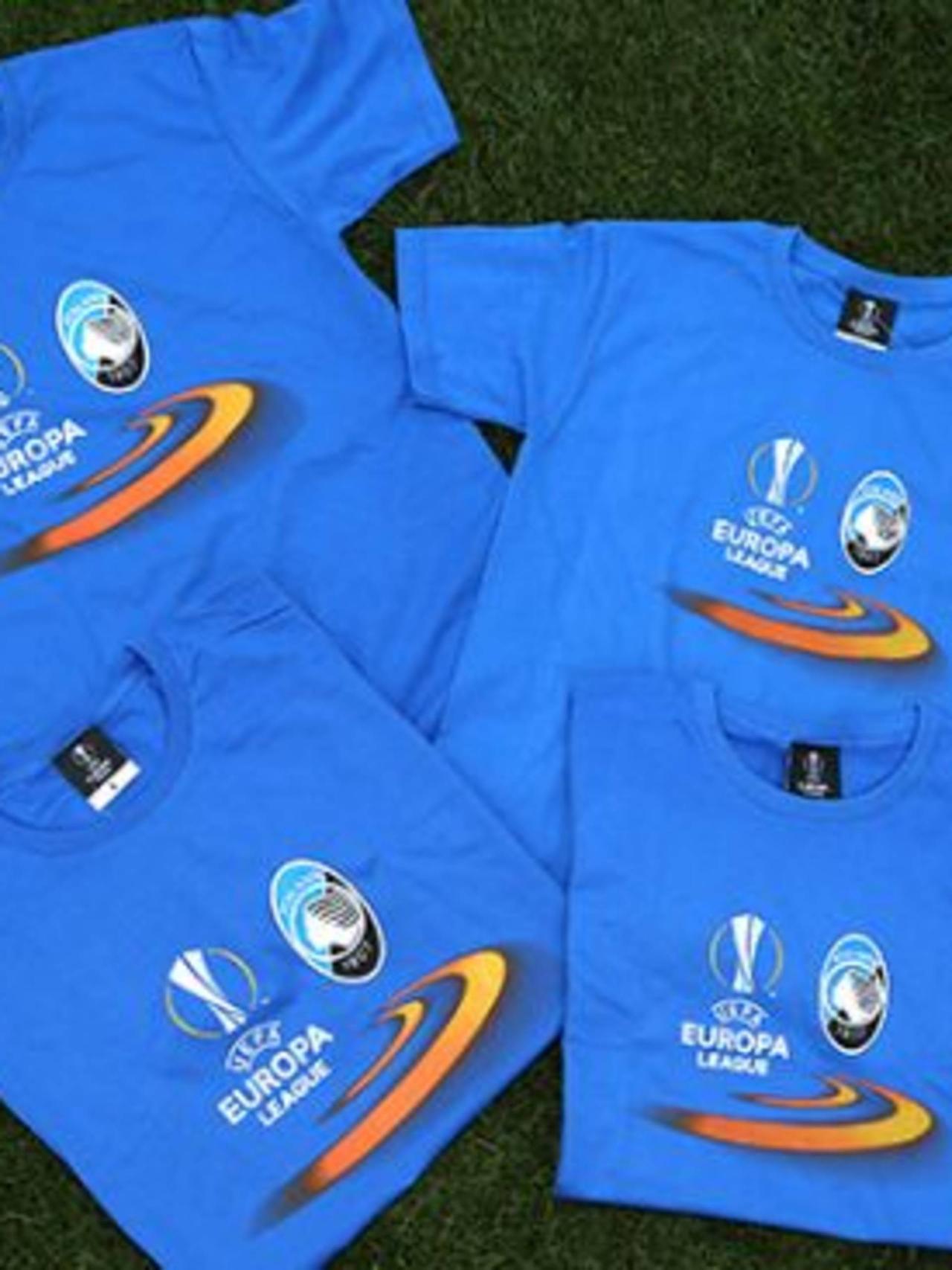 UEL: le t-shirt all’Atalanta Store