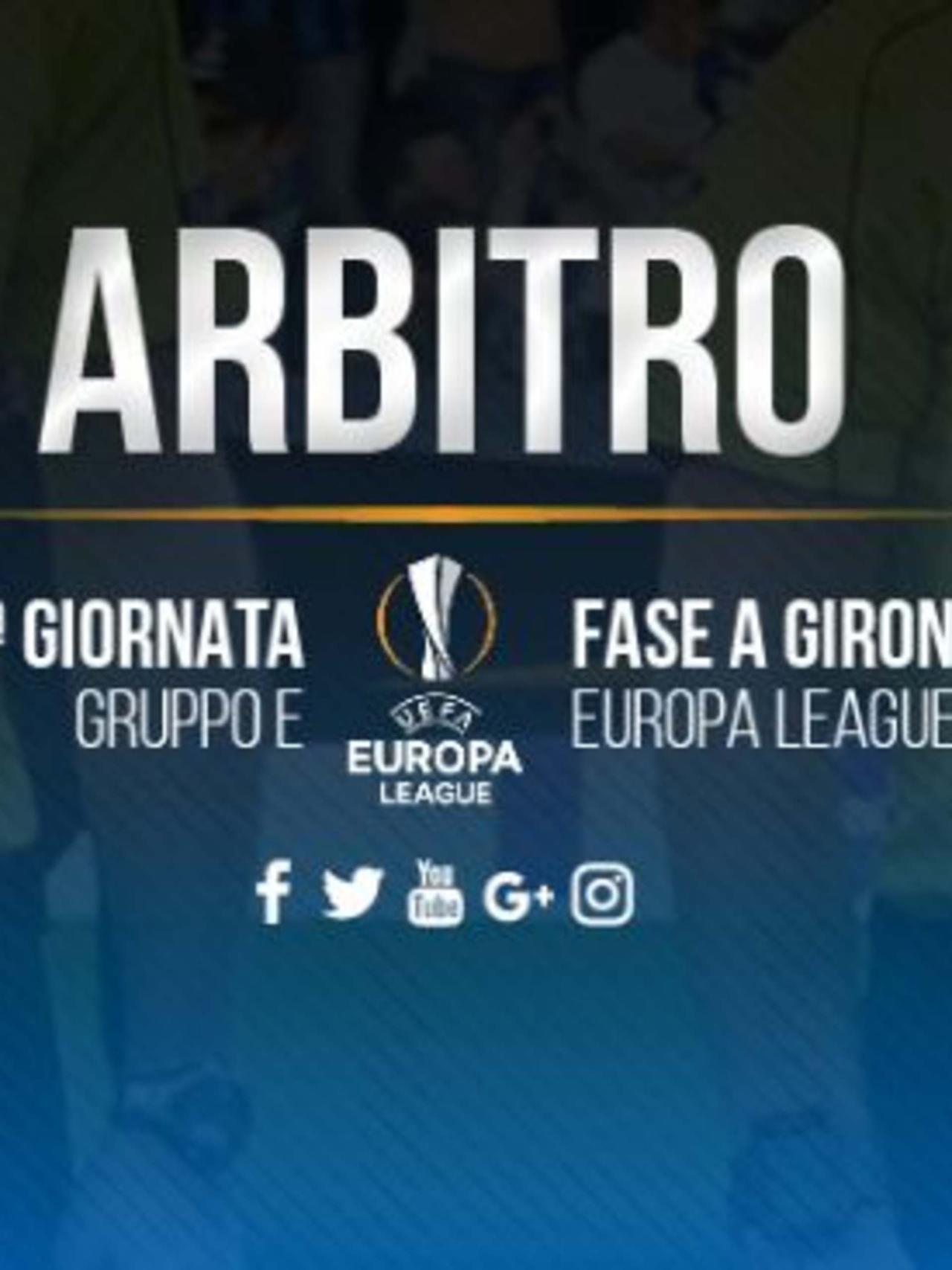 UEL Everton-Atalanta, designato l’arbitro