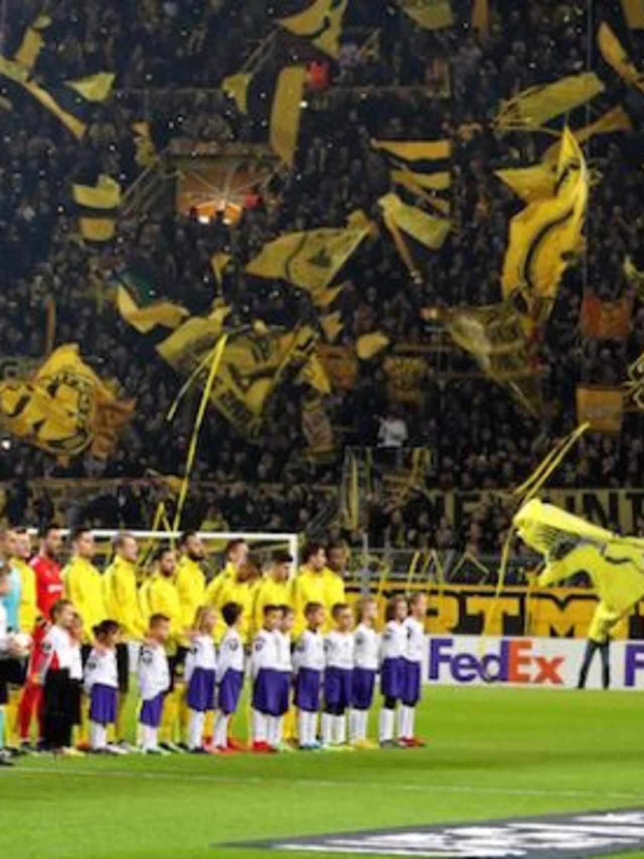 UEL:le immagini di Borussia-Atalanta