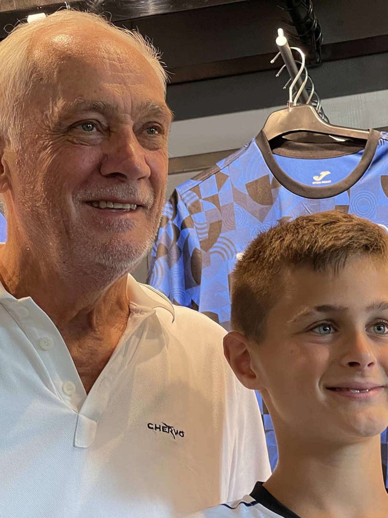 Autografi, selfie e foto per il Presidente Percassi al Temporary