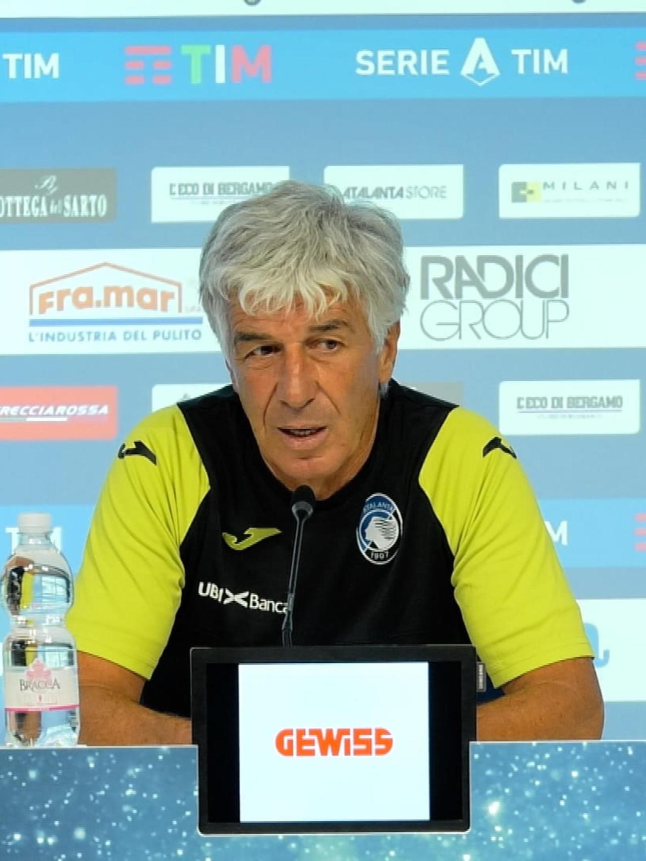 Atalanta-Lecce, la conferenza di Gasperini